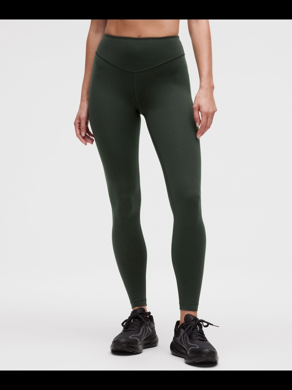 Lululemon Wunder Under SmoothCover High-Rise Tight 28" in Green